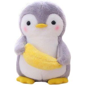 Czfriend Cute Plush Toy Penguin Doll Pillow Kids Gift Birthday Gift-25 cm